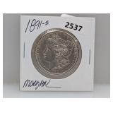 1891-S 90% Silv Morgan $1 Dollar