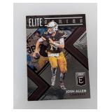 2018 Elite Draft Picks Josh Allen Rookie #4