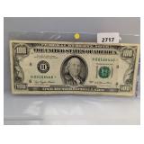 1977 $100 Fed Reserve Star Note