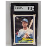 1989 Topps Traded #41T Ken Griffey Jr RC SGC 9.5