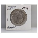 1889-O 90% silk Morgan $1 Dollar