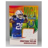 2021 RCs and Stars Jonathan Taylor Relic /199 #13