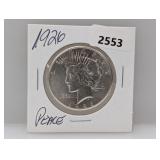1926 90% Silv Peace $1 Dollar