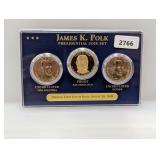 Polk Presidential Coin Set