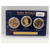 Monroe Presidential Coin Set