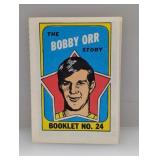 1971/72 Topps Story Booklets Hockey Bobby Orr HOF