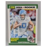 2024 Score Drake Maye Rookie Card #3