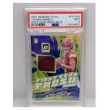 2024 Optic Jayden Daniels Rookie Relic PSA o