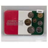 1986 Mexico Coin Set