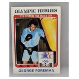 1983 Topps M&Ms Olympic Heroes George Foreman Edge
