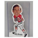 1972 NFLPA VINYL STKRS Football John Brodie