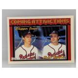 1994 Topps Coming Attractions Jones Klesko RC #777