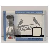 2005 Ozzie Smith Fleer Classic Clip Relic Creases