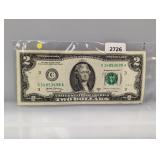 2017-A $2 Fed Reserve Note