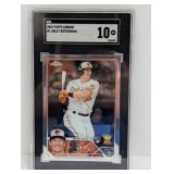 2023 Adley Rutschman Topps Chrome RC #1 SGC 1000