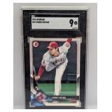 2018 Bowman Shoehi Ohtani RC #49 SGC 9