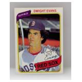 1980 Topps #405 Dwight Evans Edges