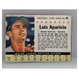 1961 Post Cereal #19 Luis Aparicio HOF Damage