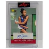 2022 Fernandez Leaf Pro Set Auto Tennis Sealed