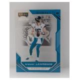 2021 Playoff Clear Trevor Lawrence Rookie #1