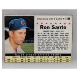1961 Post Cereal #196 Ron Santo HOF Damage