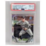 2019 Bowman Ch Draft Andrew Vaughn Ref PSA 10