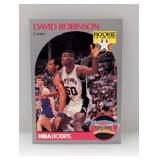 1990-91 NBA Hoops Rookie #270 David Robinson Edges