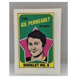 1971/72 Topps Story Booklets Gil Perrault HOF 8