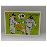 1970 Fleer Ruths called Shot Laughlin Corners/Edge