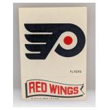 1973/74 Topps Team Stickers Flyers/Red Wings