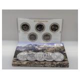 2011 America the Beautiful Quarter Set