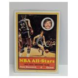 1973-74 Topps Pete Maravich NBA All Stars Stain