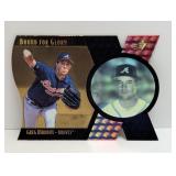 1997 Greg Maddux Spx Bound For Glory Die Cut /1500