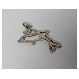 .925 Sterl Dolphins Pendant
