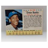 1963 Post Cereal Ernie Banks Hand Cut #169 Damage