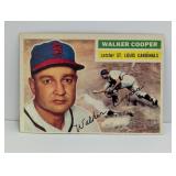 1956 Topps Walker Cooper #273 Edges/Stain