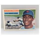 1956 Topps Carlos Paula #4 Corners/Edges/Stain