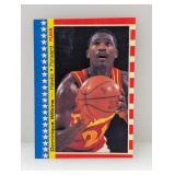 1987-88 Fleer Stcikers #7 Dominique Wilkins Corner