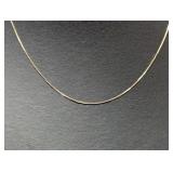 16" 14K GF Thin Chain Necklace