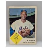 1963 Fleer #48 Al Jackson Mets Edges/Corners/Stain