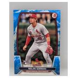 2023 Nolan Gorman Bowman Blue Pattern RC /125