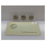 1979 Susan B Anthony $1 Souvenir Set