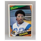 1984 Topps NFC Pro Bowl Eric Dickerson RC Stain