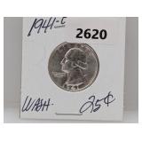 1941-D 90% Silv Wash Quarter
