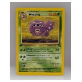 Pokemon 1999 1stï¿½Edition Weezing 45 Crease