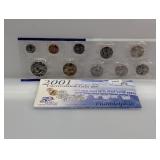 2001 US Mint Set