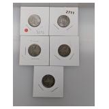 5-35% Silv War Nickels