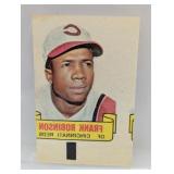 1966 Topps Rub-Offs Frank Robinson HOF Crease