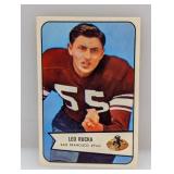1954 Bowman #18 Leo Rucka Edges/Corner