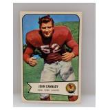 1954 Bowman #19 John Cannady Corners/Edges